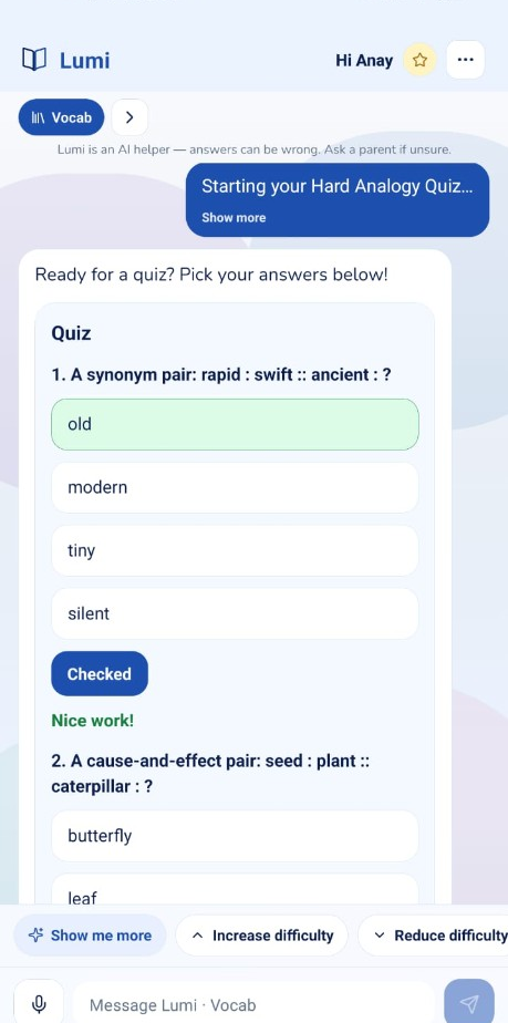 Vocab quiz